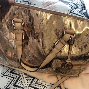 Michael Kors Purse (MK) Rose Gold